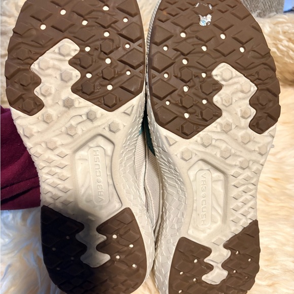 Vans Teal and White Casual Sneakers - Picture 3 of 3